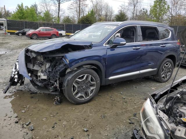  HYUNDAI SANTA FE 2021 Синий