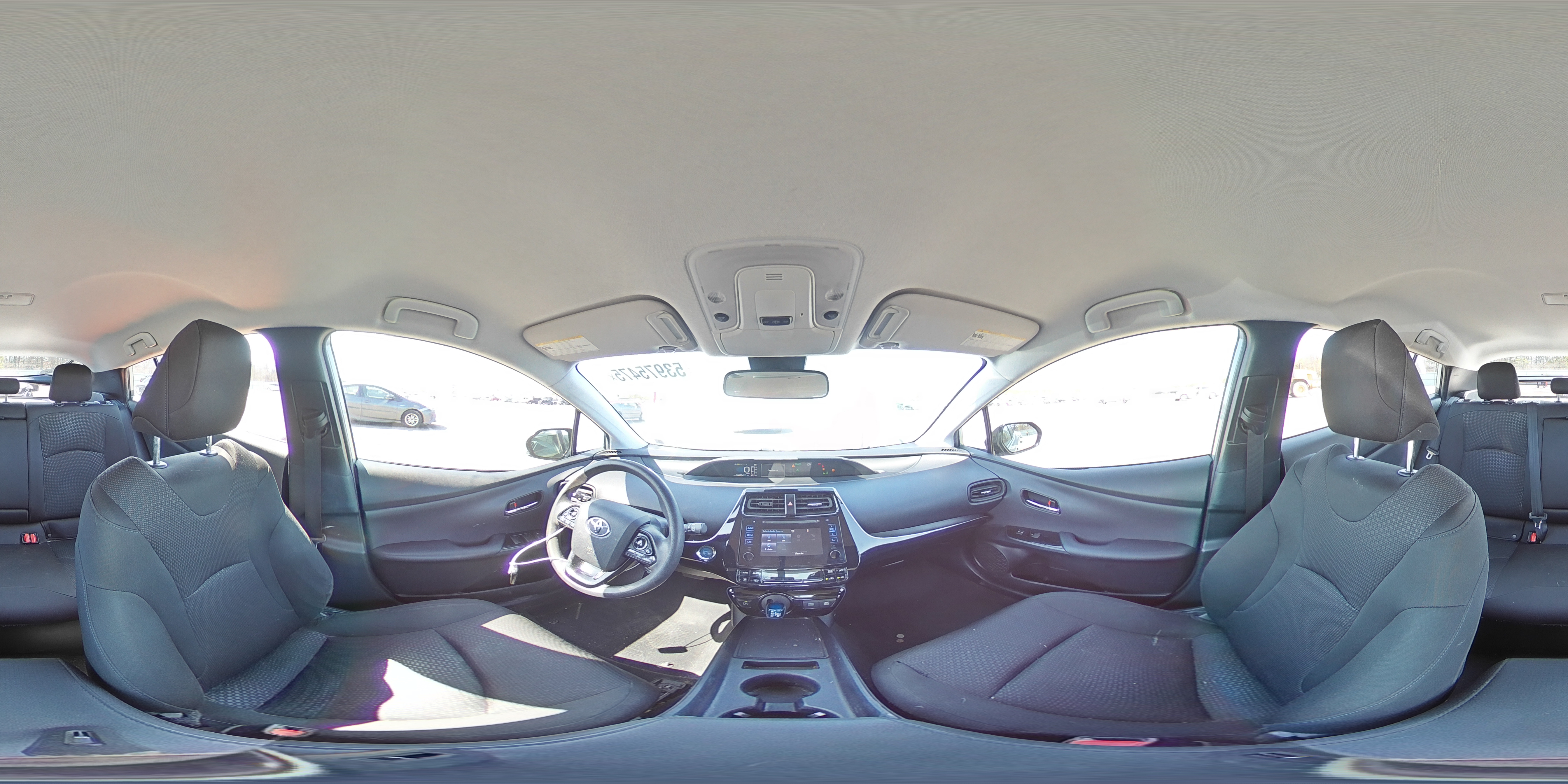 2019 Toyota Prius VIN: JTDKARFU6K3071287 Lot: 53975475