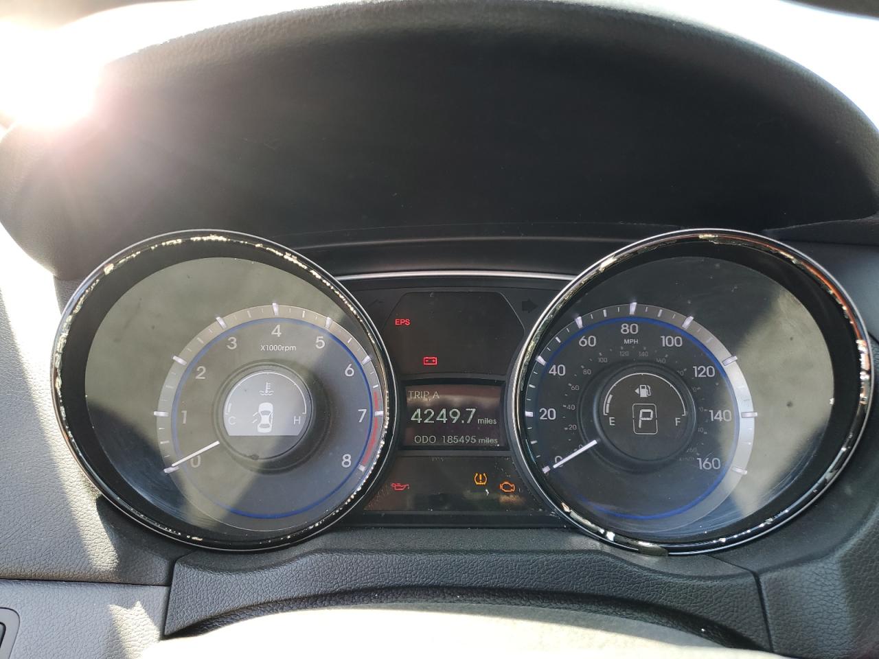 2013 Hyundai Sonata Gls VIN: 5NPEB4AC0DH586417 Lot: 53427175