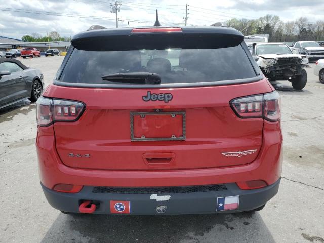  JEEP COMPASS 2020 Czerwony