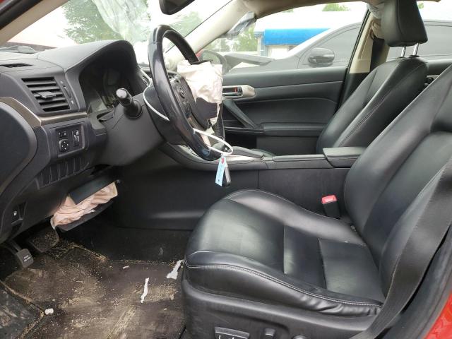  LEXUS CT 200 2014 Красный