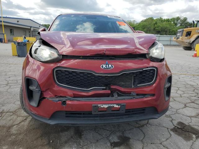  KIA SPORTAGE 2019 Червоний