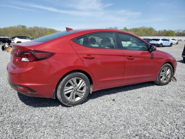  HYUNDAI ELANTRA 2020 Czerwony