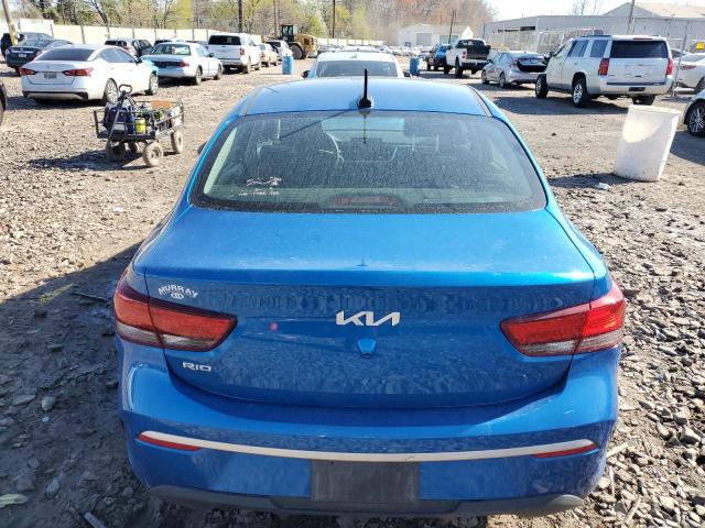  KIA RIO 2022 Синий