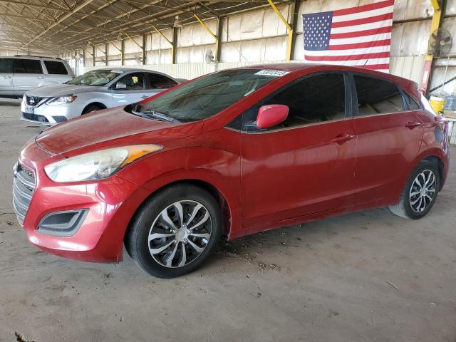 Hatchbacks HYUNDAI ELANTRA 2017 Czerwony