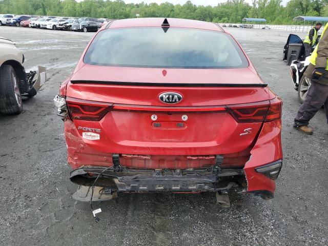  KIA FORTE 2019 Czerwony