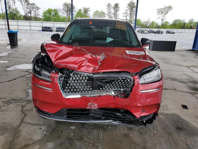  LINCOLN CORSAIR 2021 Czerwony