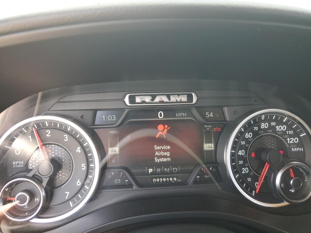 2019 Ram 1500 Big Horn/Lone Star VIN: 1C6SRFFT8KN798912 Lot: 53051605