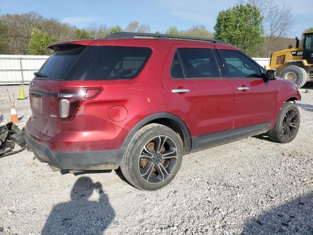 Паркетники FORD EXPLORER 2014 Бордовый