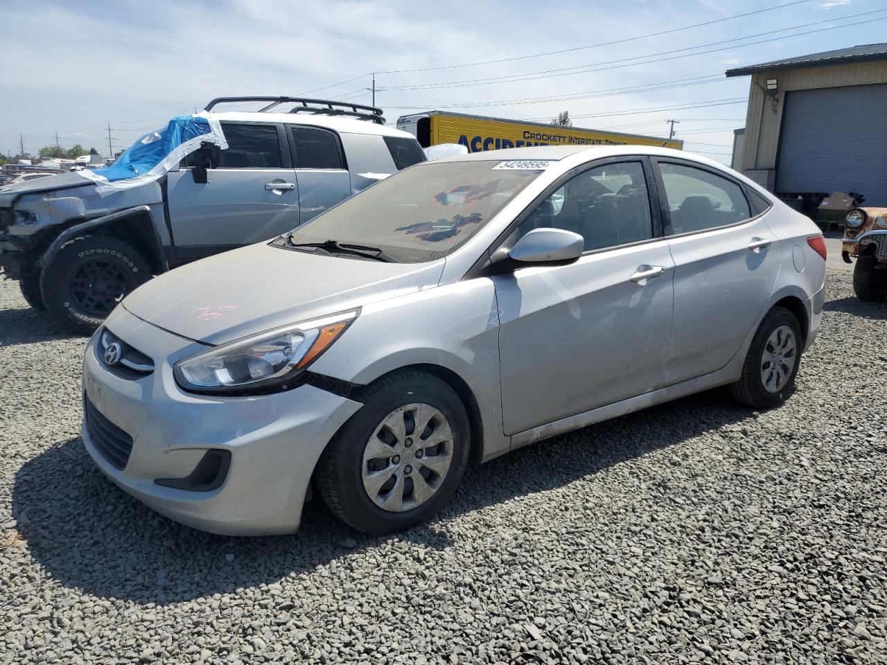 2017 Hyundai Accent Se იყიდება Eugene-ში, OR - Front End