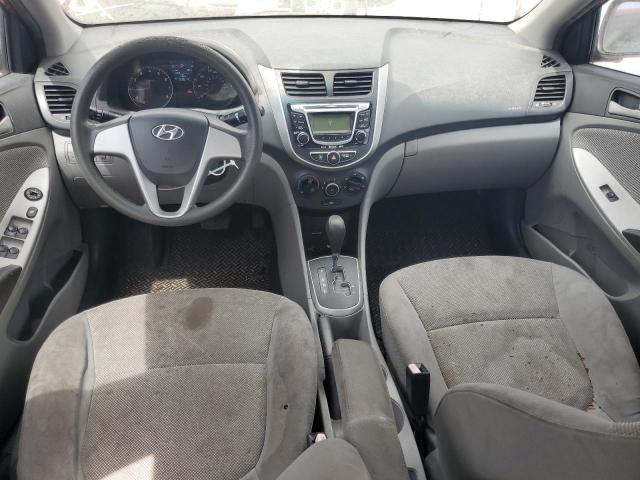  HYUNDAI ACCENT 2012 Czerwony