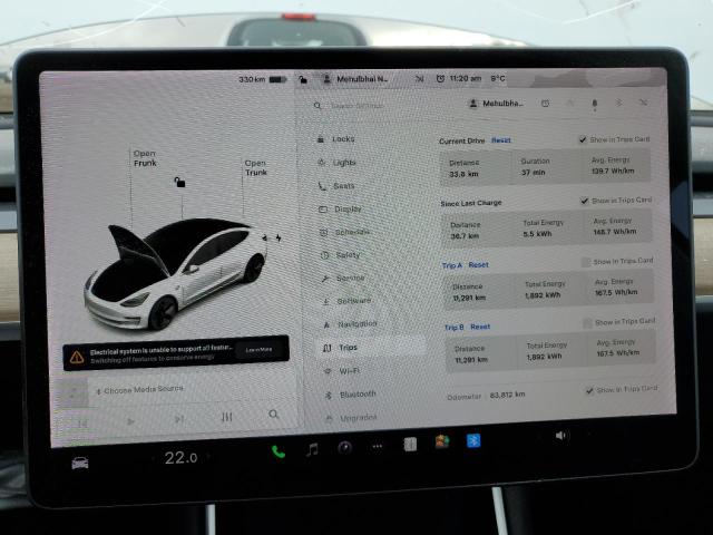 2018 TESLA MODEL 3 