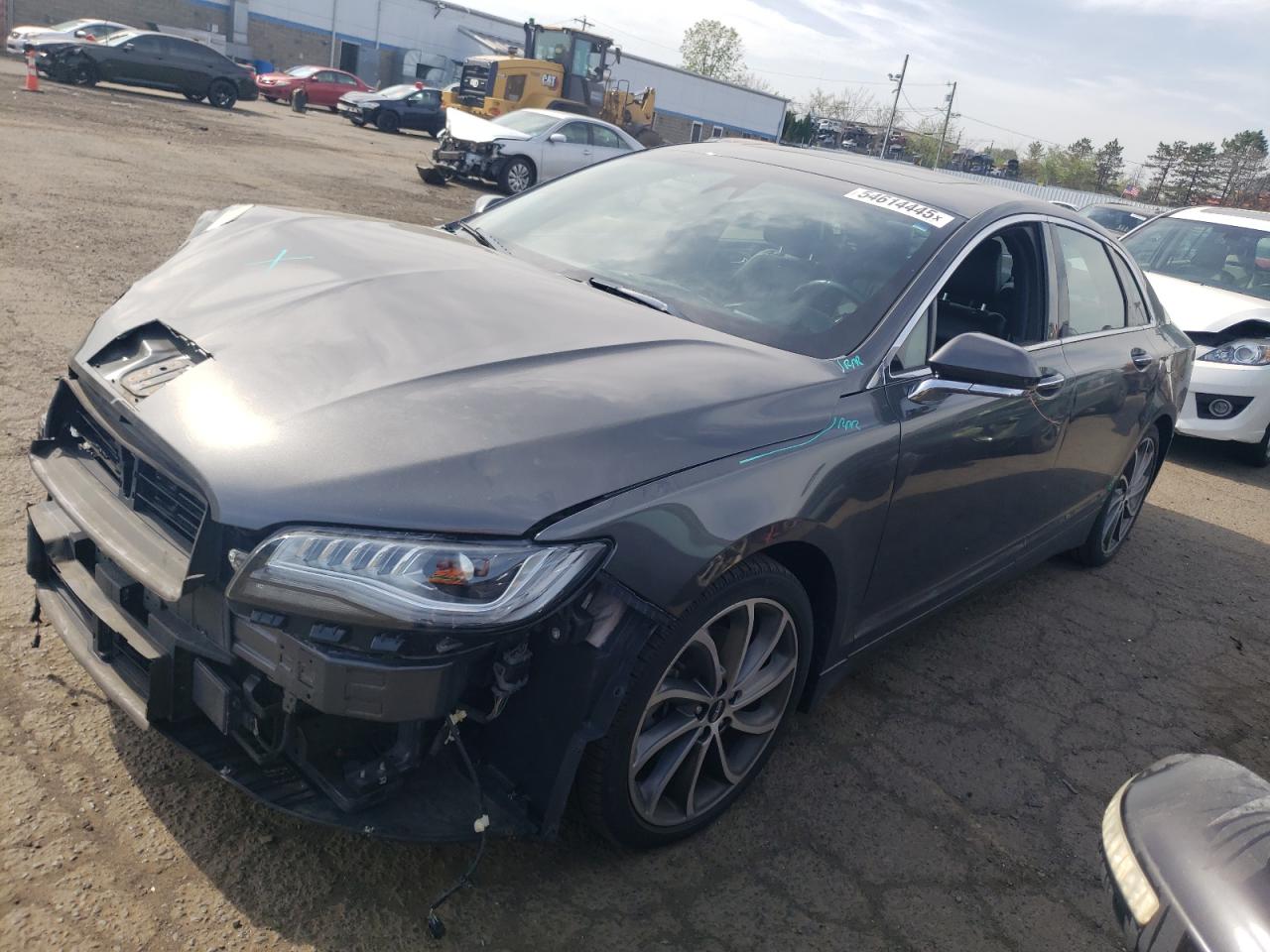 2019 Lincoln Mkz Reserve I للبيع في New Britain، CT - Front End