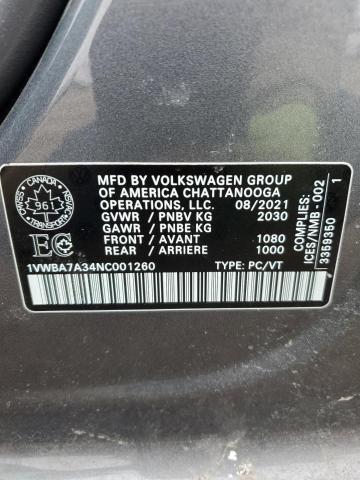 2022 VOLKSWAGEN PASSAT LIMITED EDITION