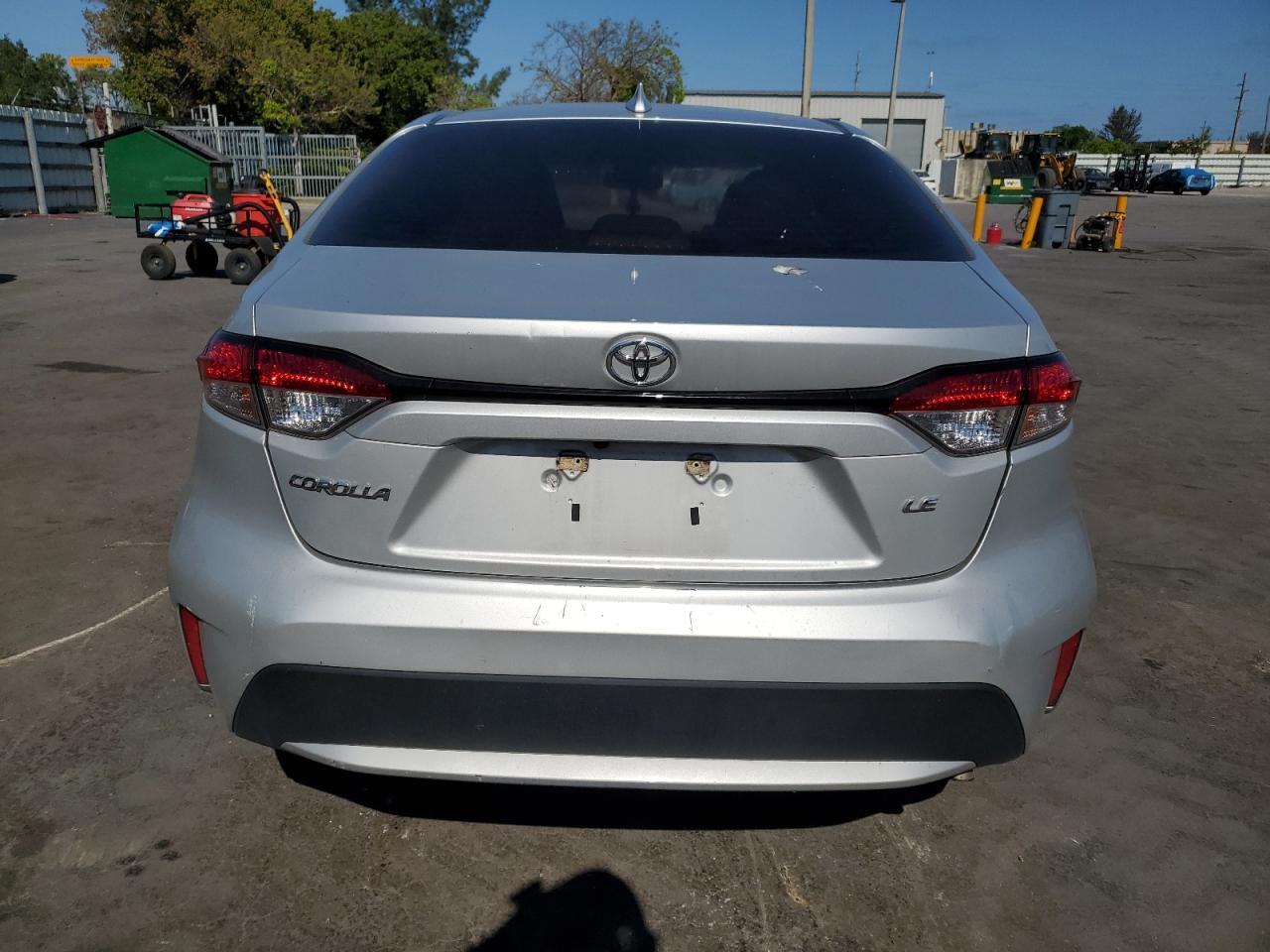 2021 Toyota Corolla Le VIN: 5YFEPMAE3MP162333 Lot: 55076585