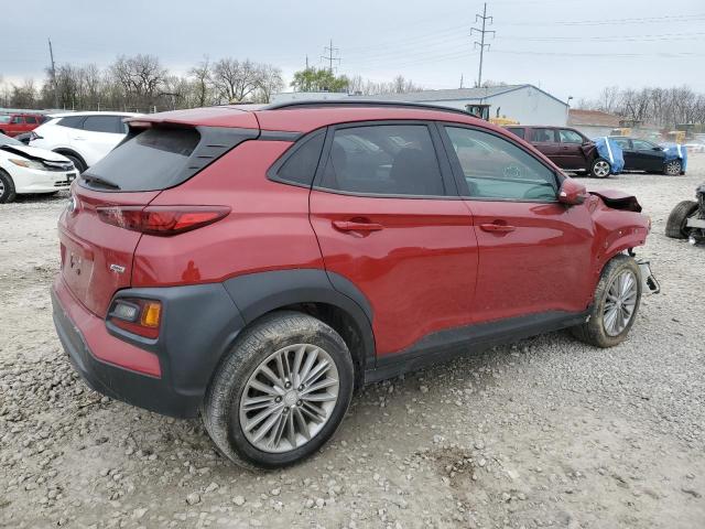  HYUNDAI KONA 2018 Czerwony