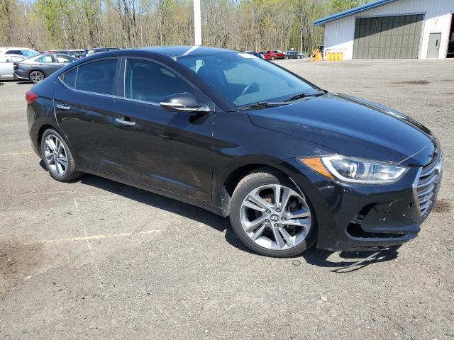 Sedans HYUNDAI ELANTRA 2017 Czarny