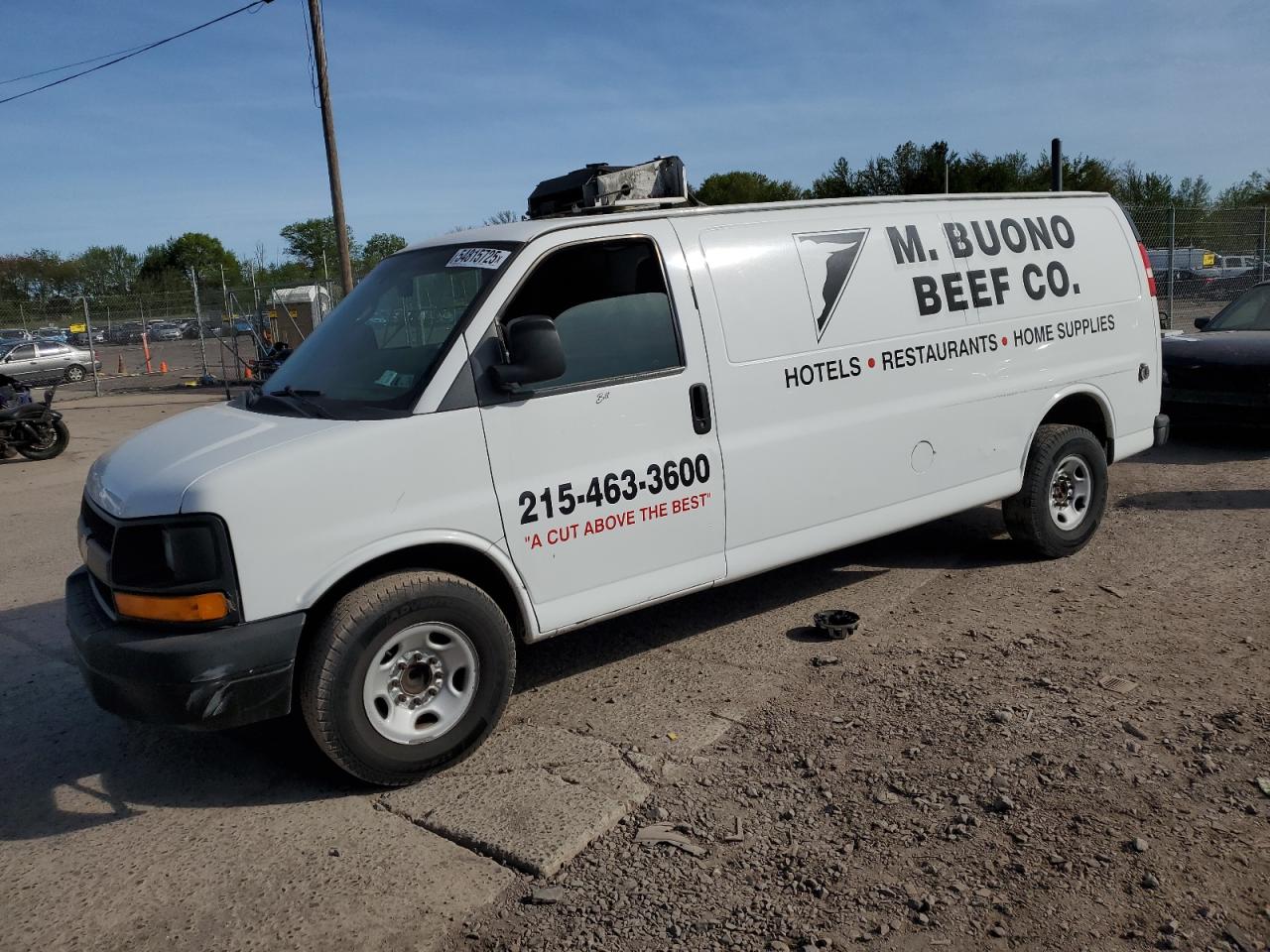 2013 Chevrolet Express G2500 იყიდება Chalfont-ში, PA - Mechanical