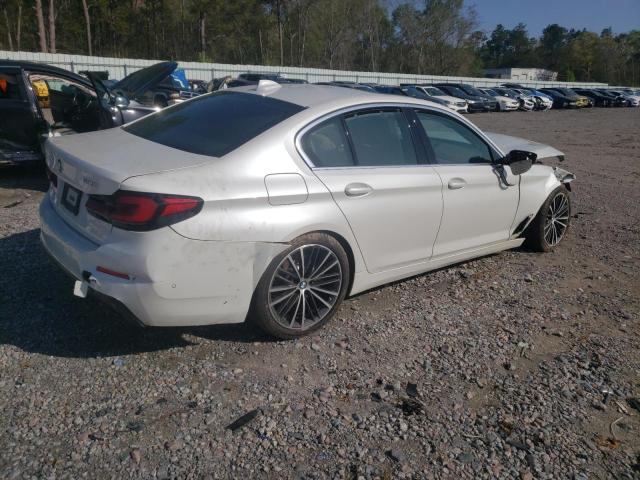  BMW 5 SERIES 2021 Белы