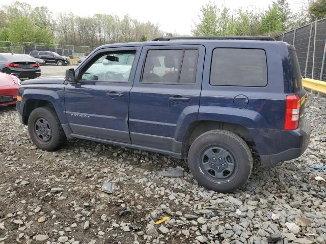 Parquets JEEP PATRIOT 2016 Blue
