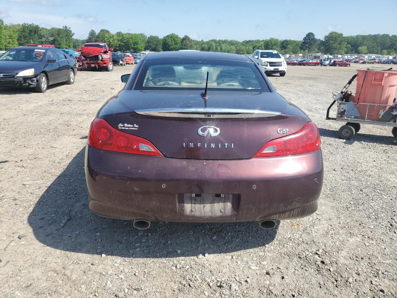 2010 Infiniti G37 Base VIN: JN1CV6FE3AM354841 Lot: 54290715