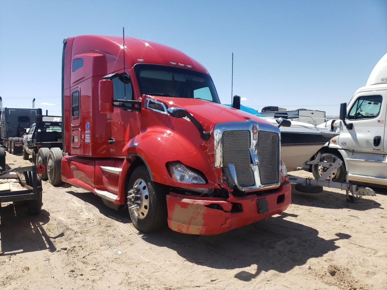 2020 Kenworth T680 Semi Truck na sprzedaż w Albuquerque, NM - Front End