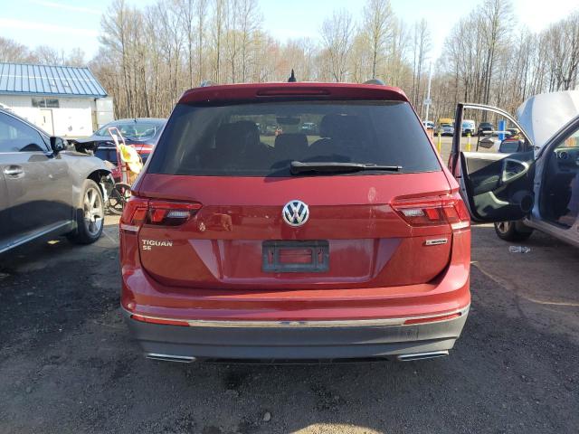  VOLKSWAGEN TIGUAN 2021 Czerwony