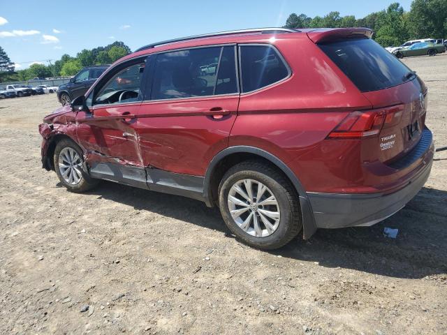  VOLKSWAGEN TIGUAN 2018 Czerwony