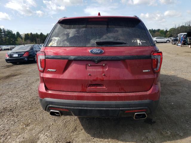  FORD EXPLORER 2016 Red