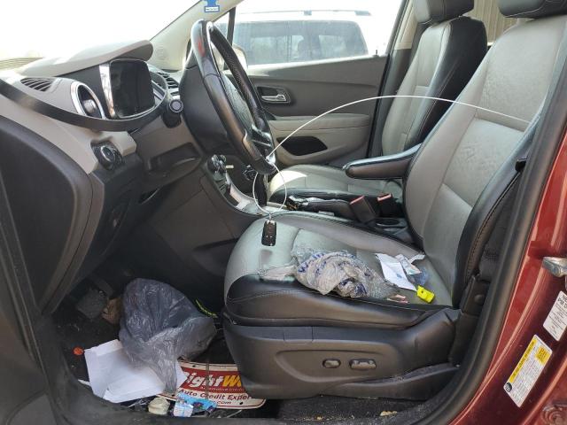 Parquets CHEVROLET TRAX 2016 Burgundy