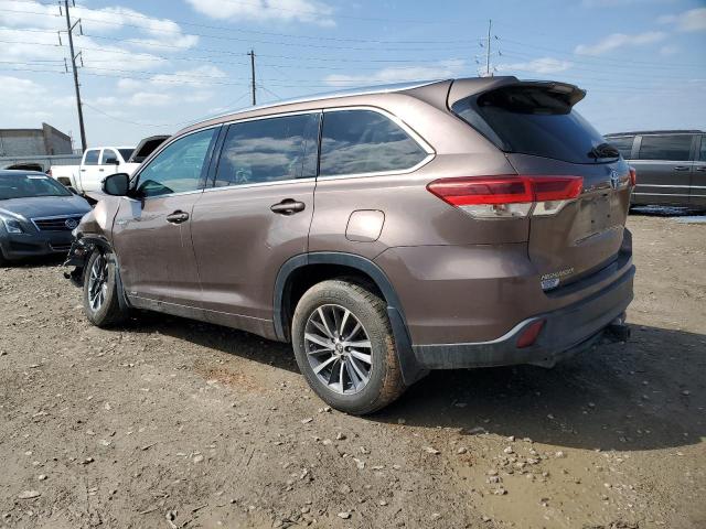  TOYOTA HIGHLANDER 2017 tan
