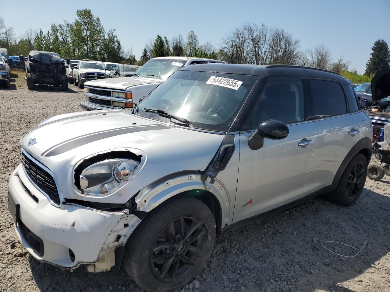 2012 Mini Cooper S Countryman продається в Portland, OR - Front End
