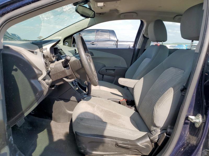  CHEVROLET SONIC 2015 Granatowy