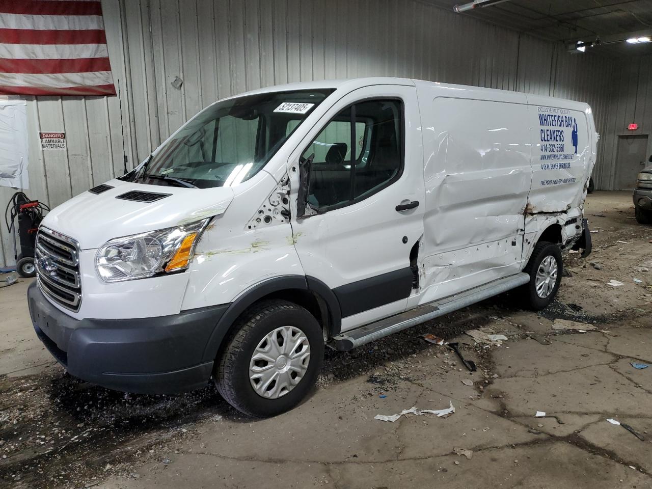 2018 Ford Transit T-250 იყიდება Franklin-ში, WI - Side