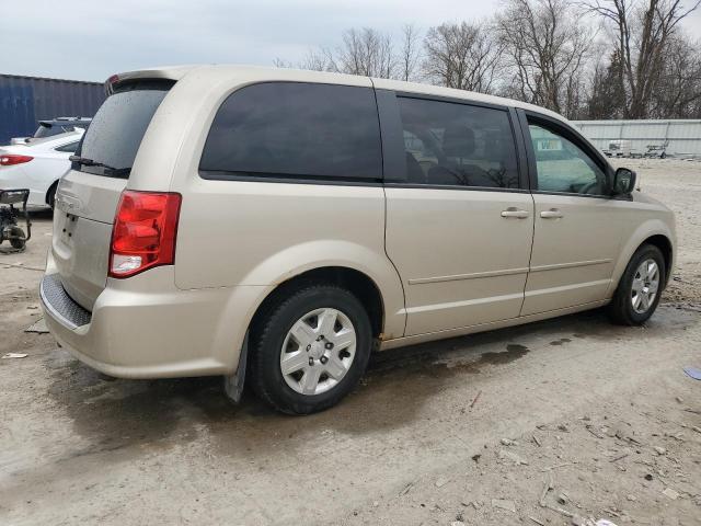  DODGE CARAVAN 2012 Золотой