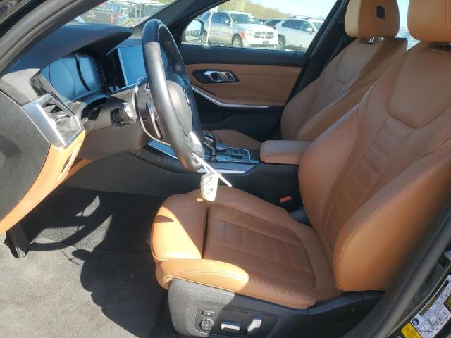  BMW 3 SERIES 2021 Чорний
