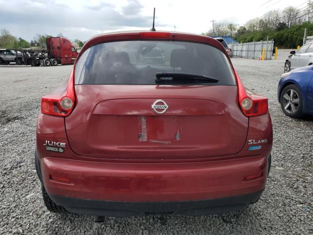  NISSAN JUKE 2013 Червоний