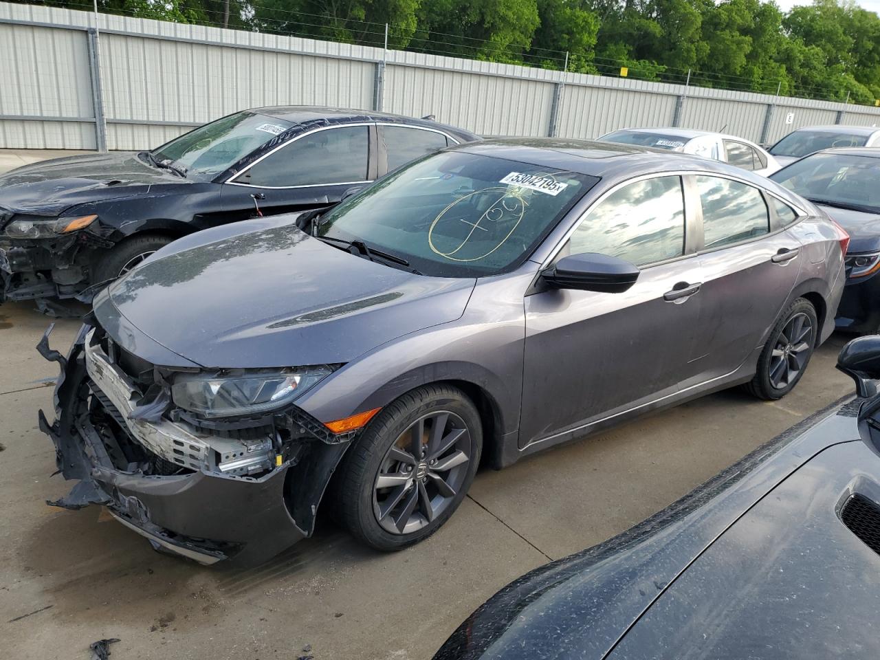 2020 Honda Civic Exl for Sale in Wilmer, TX - Front End