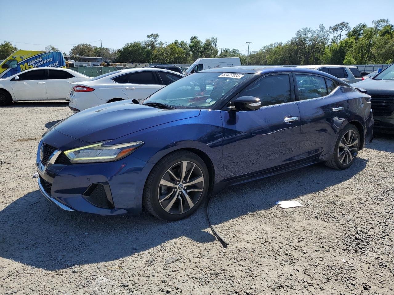 2019 Nissan Maxima S na sprzedaż w Riverview, FL - Rear End