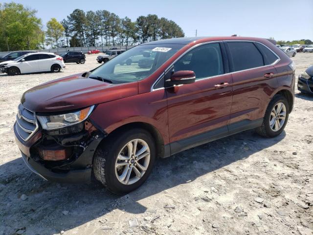 Паркетники FORD EDGE 2015 Бордовый