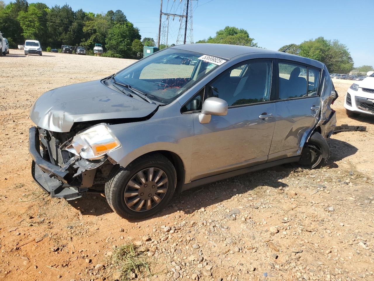 2009 Nissan Versa S на продаже в China Grove, NC - Rear End