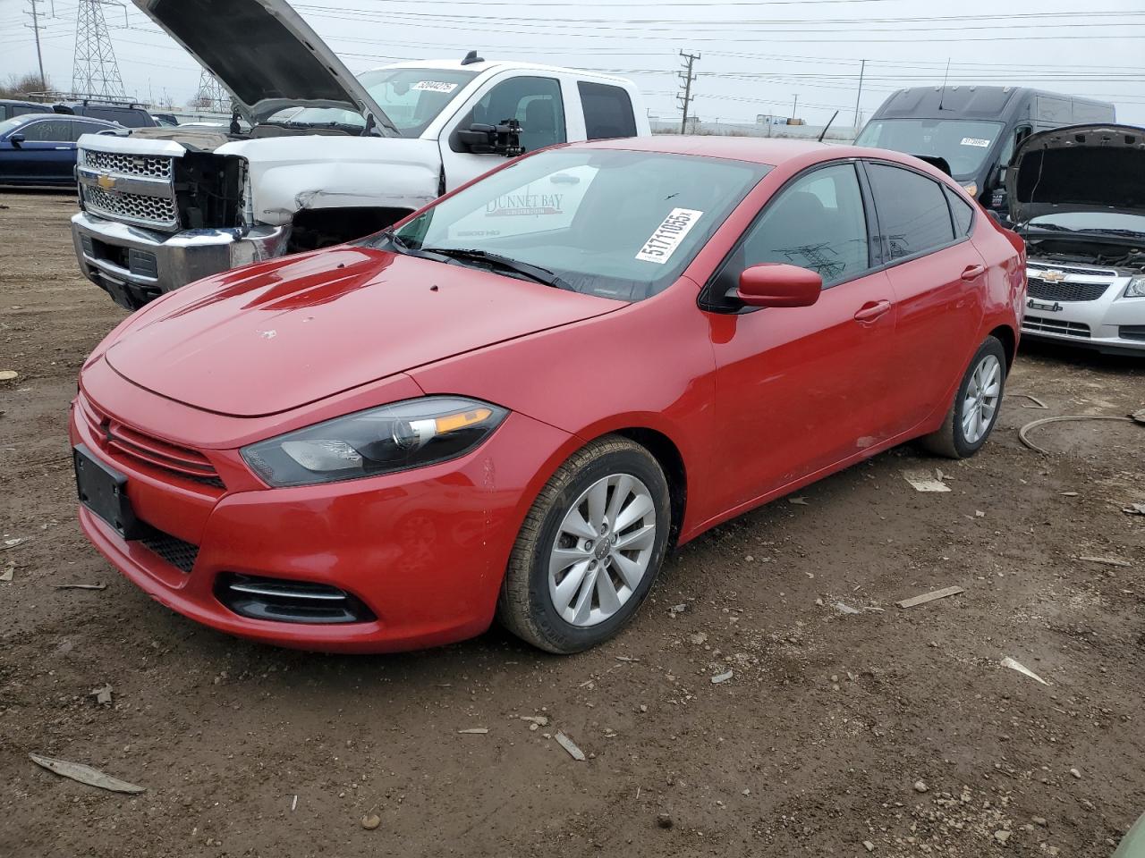2014 Dodge Dart Sxt продається в Elgin, IL - All Over