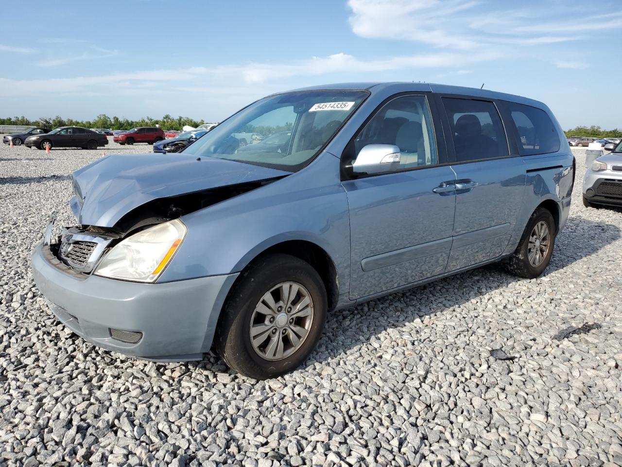 2012 Kia Sedona Lx للبيع في Arcadia، FL - Front End