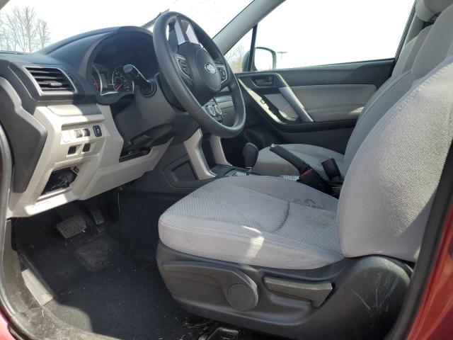  SUBARU FORESTER 2018 Red