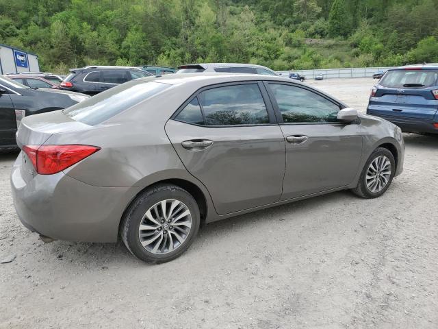  TOYOTA COROLLA 2017 Серый