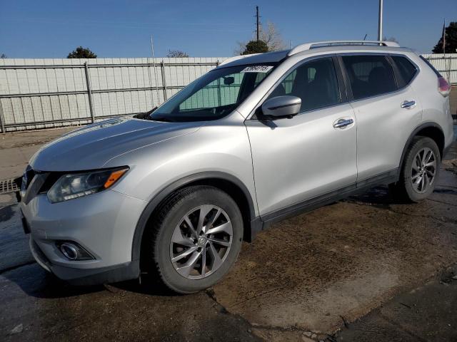  NISSAN ROGUE 2016 Серебристый