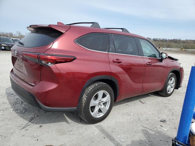  TOYOTA HIGHLANDER 2021 Burgundy