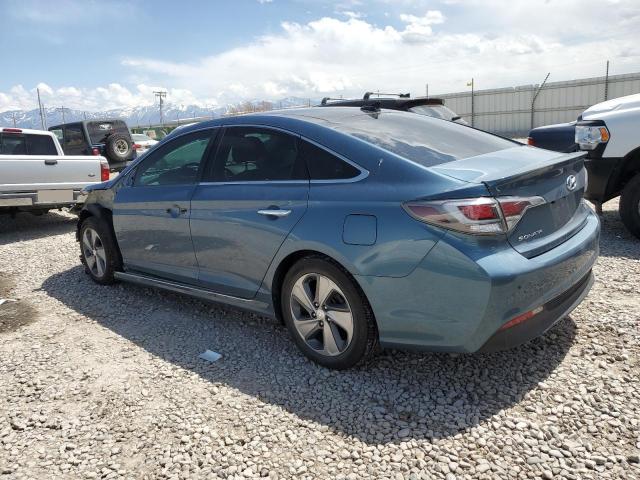  HYUNDAI SONATA 2016 Синий