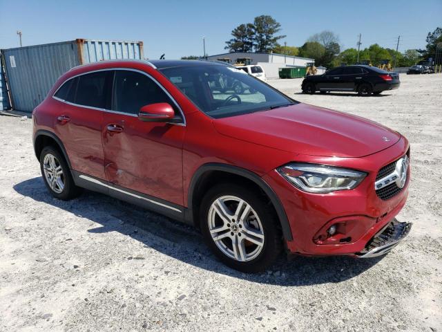  MERCEDES-BENZ GLA-CLASS 2021 Czerwony