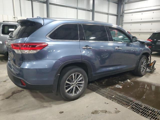 TOYOTA HIGHLANDER 2019 Синий